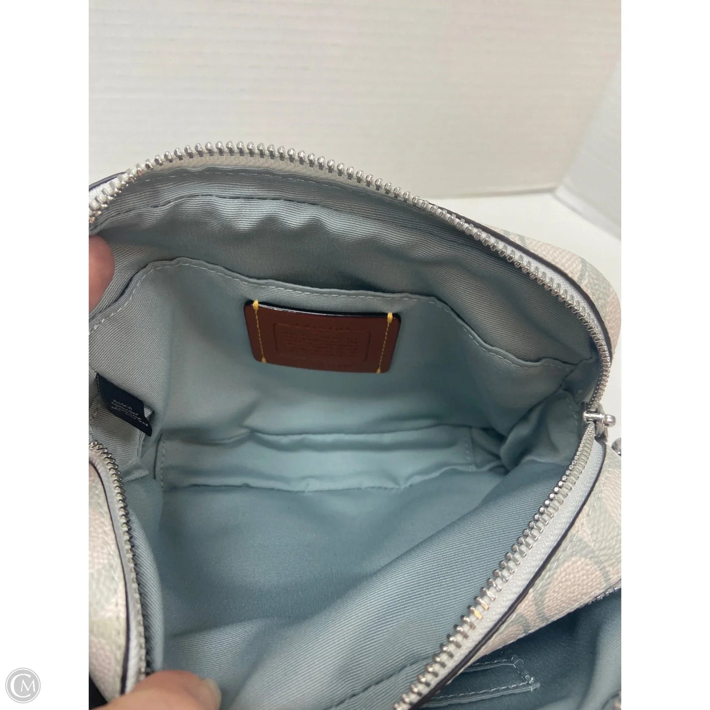 Crossbody Designer By Coach, Size: Medium