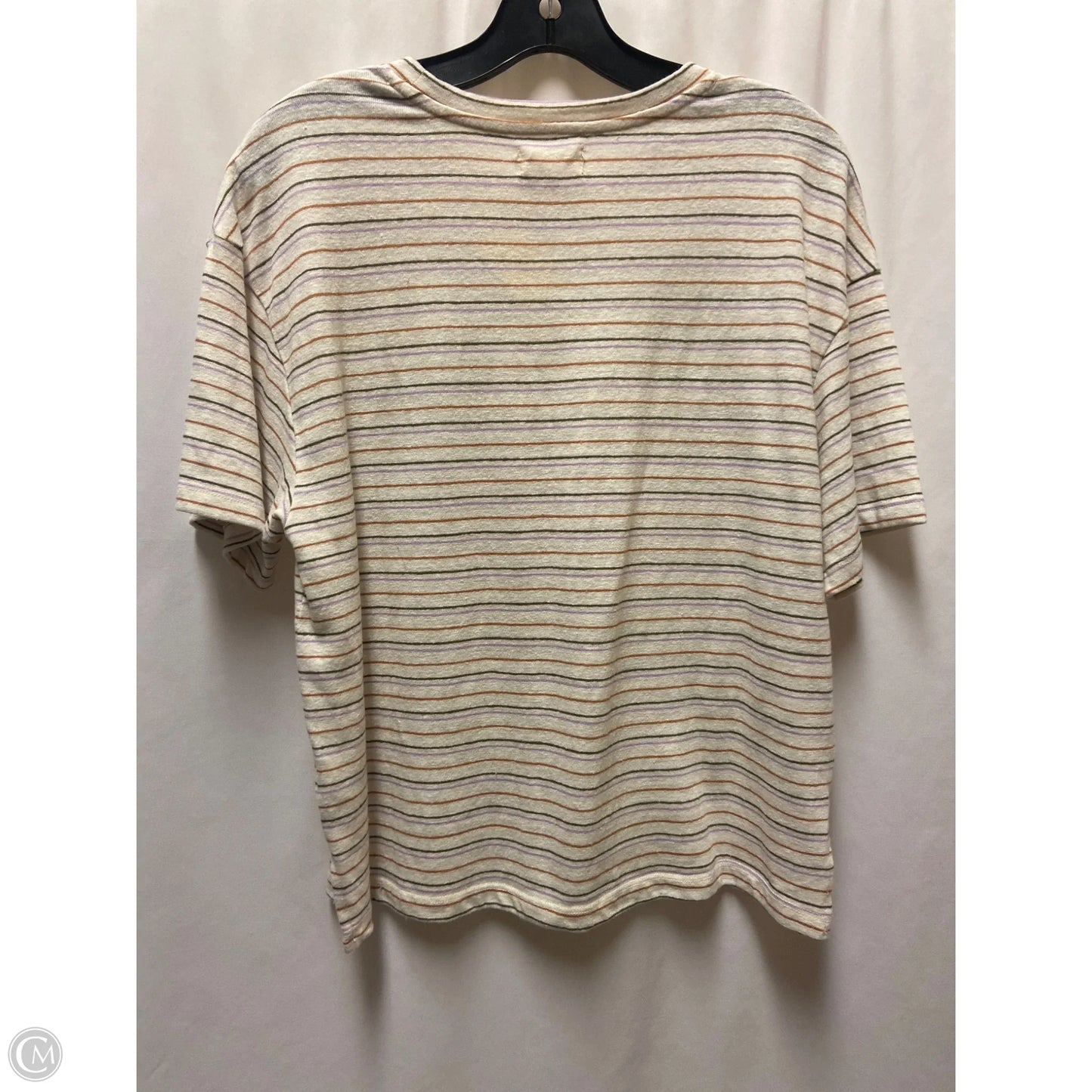 Top Short Sleeve By Thread And Supply In Cream, Size: M