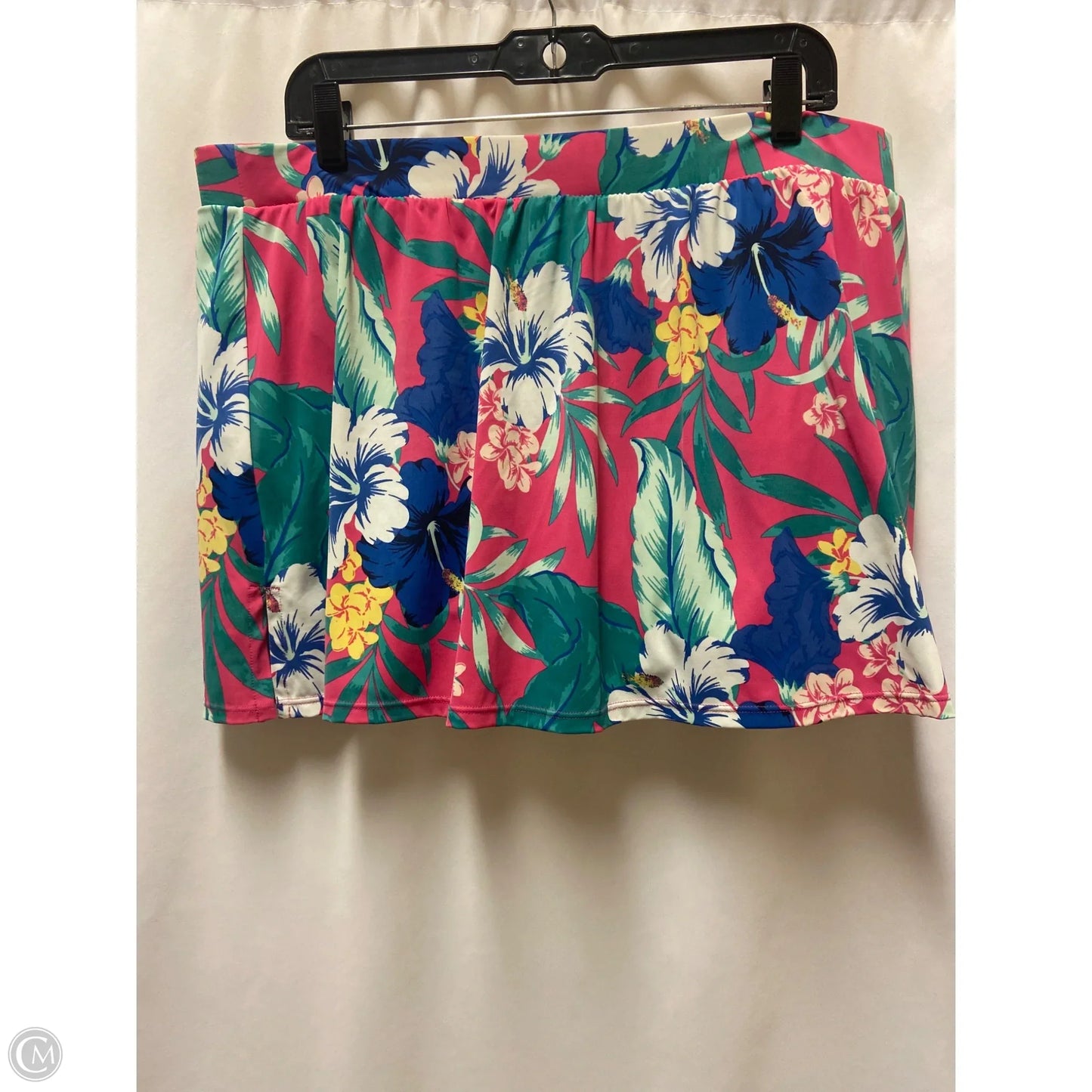 Swimsuit 2pc By Cacique In Blue & Pink, Size: 20