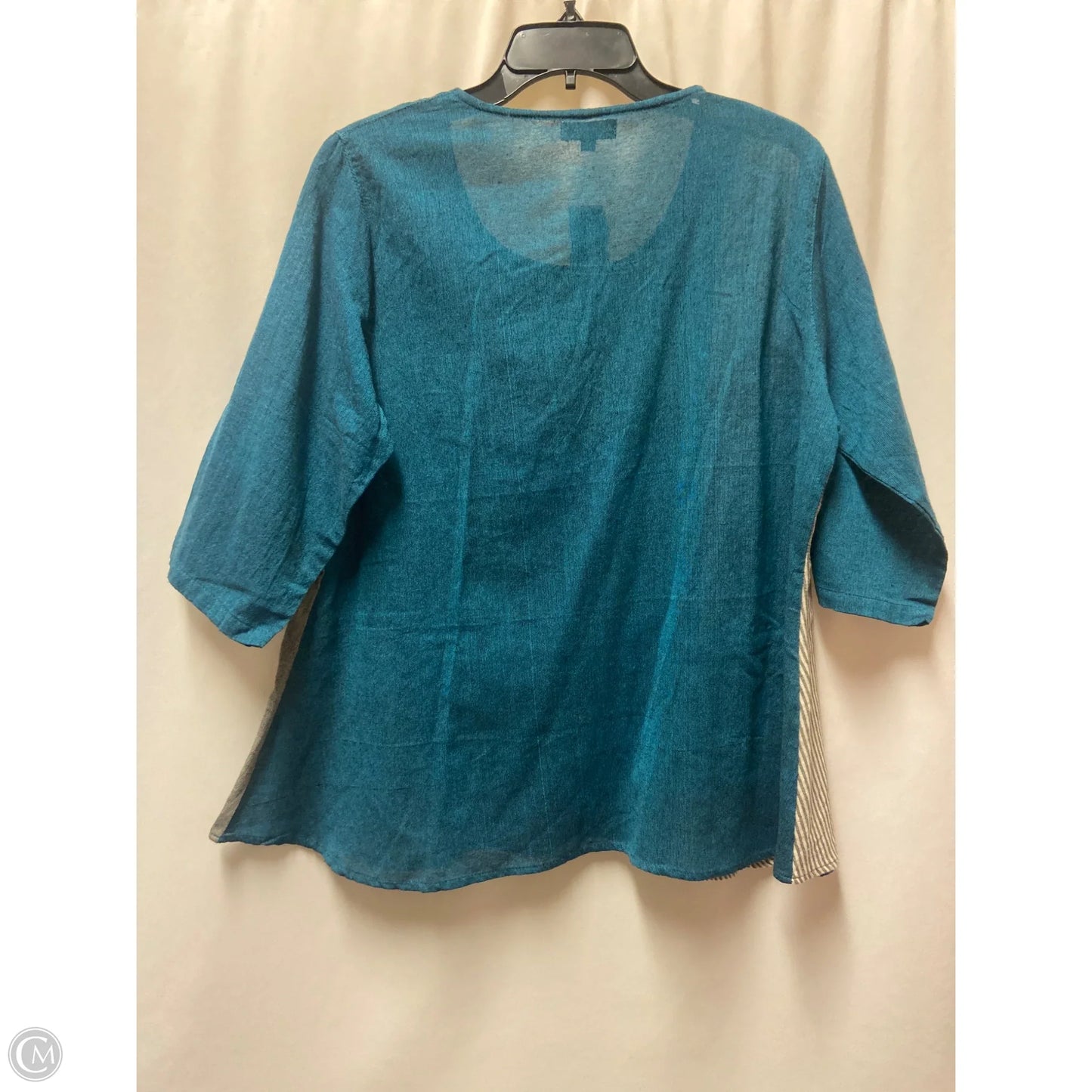 Top Long Sleeve By Clothes Mentor In Blue, Size: M