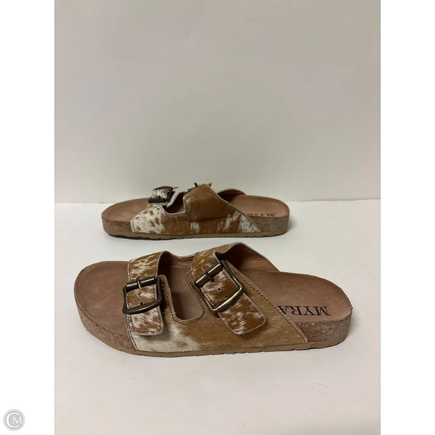 Sandals Flats By Myra In Brown, Size: 9