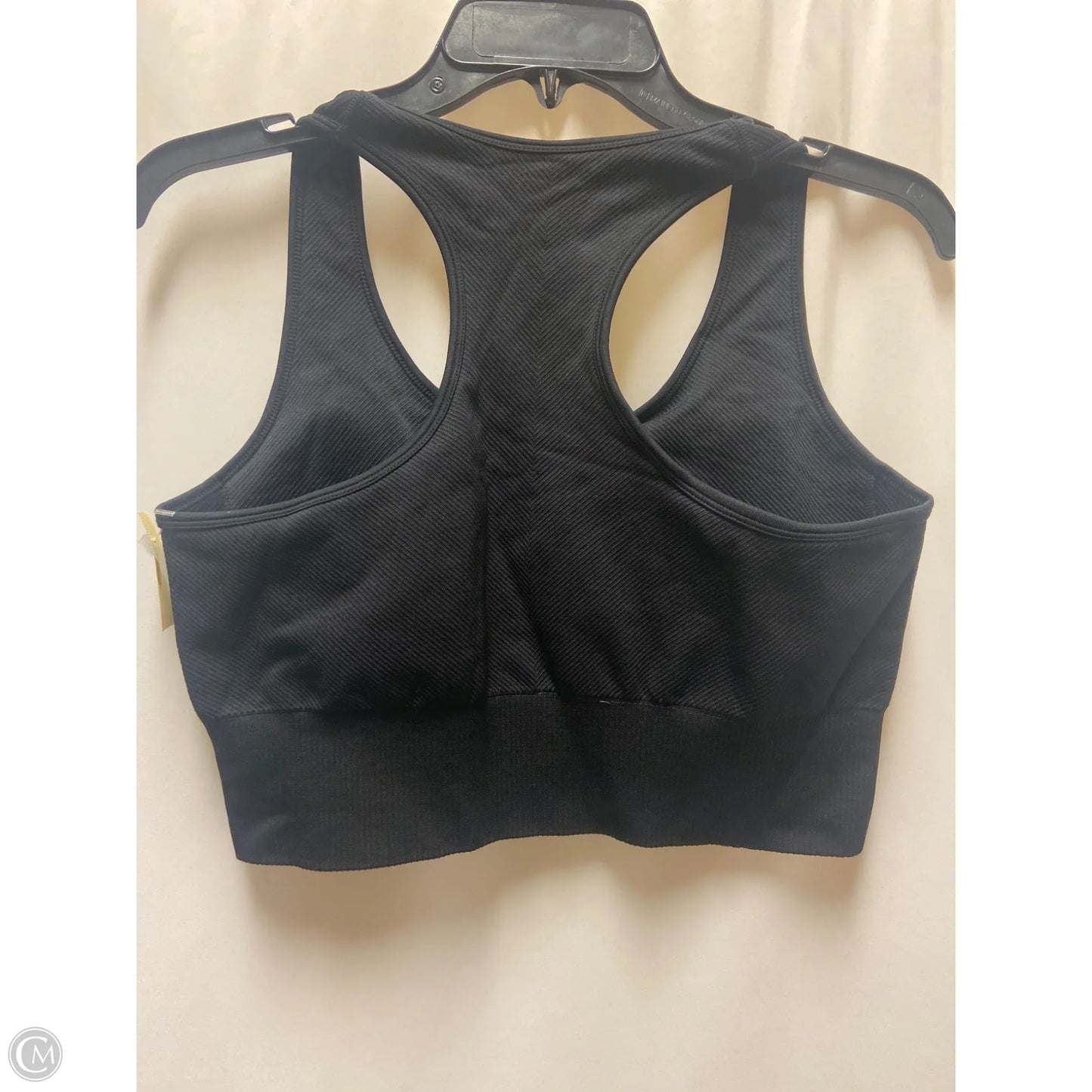 Athletic Bra By Clothes Mentor In Black, Size: Xl