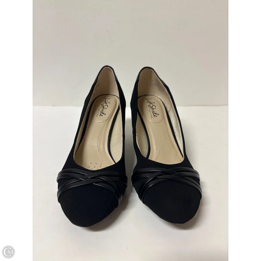 Shoes Heels Kitten By Life Stride In Black, Size: 7