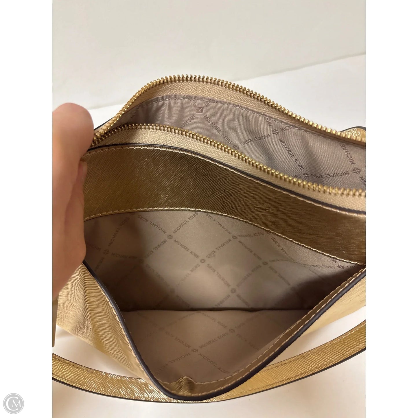 Crossbody Designer By Michael Kors, Size: Medium