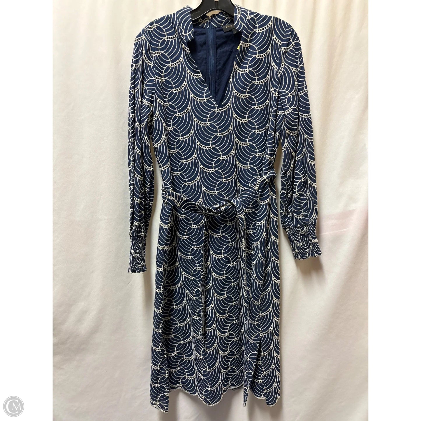 Dress Casual Maxi By Donna Karan In Blue, Size: M