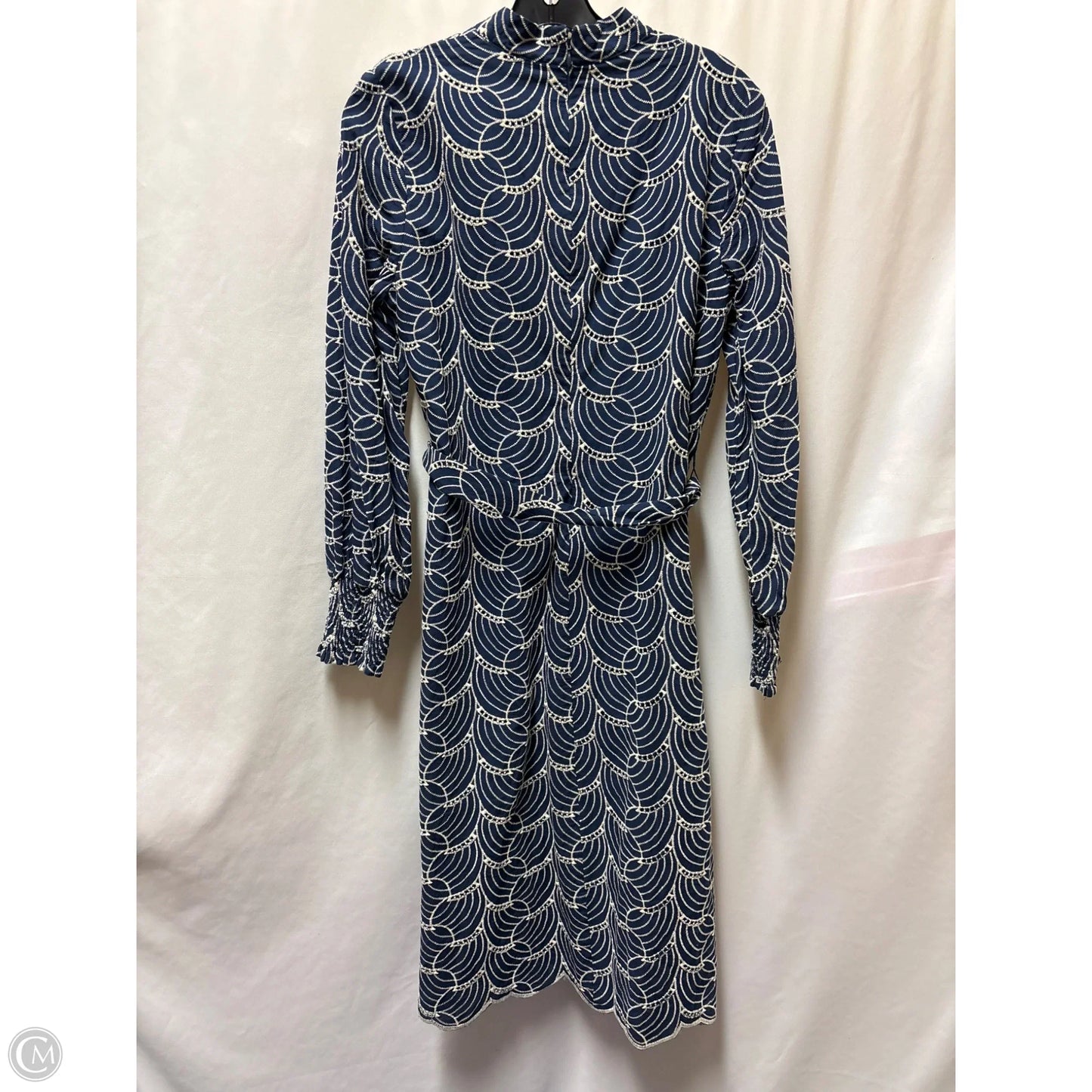 Dress Casual Maxi By Donna Karan In Blue, Size: M