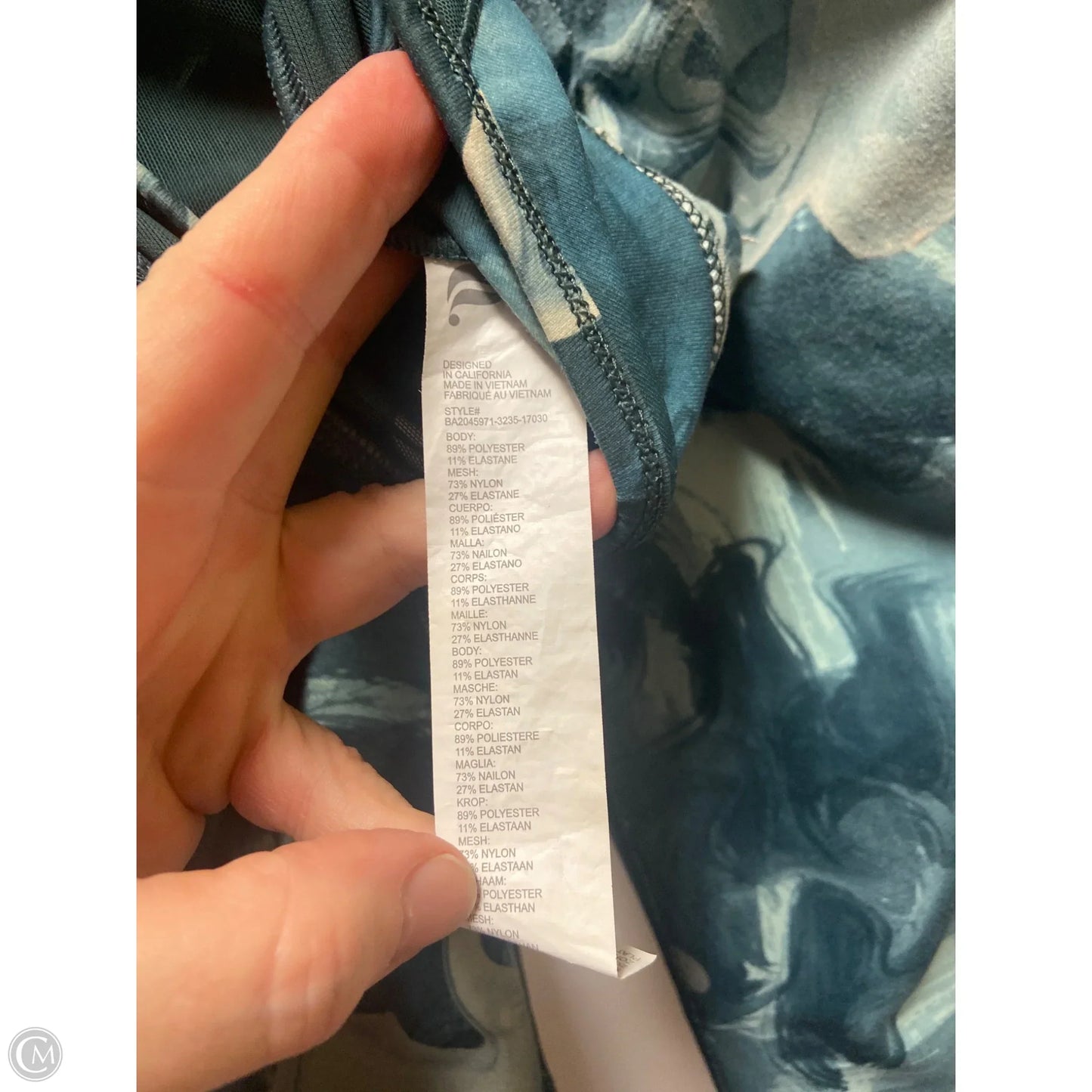 Athletic Pants 2pc By Fabletics In Green, Size: S