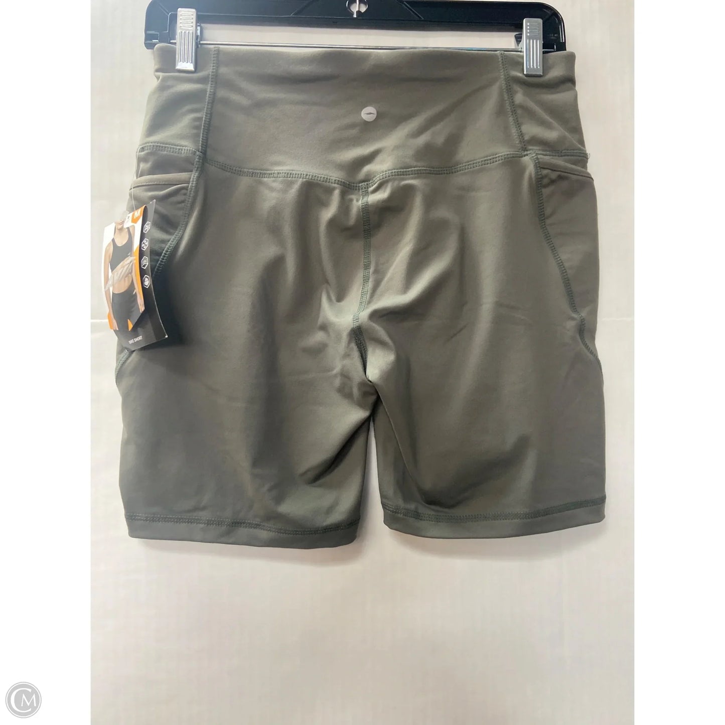 Athletic Shorts By Avia In Green, Size: M