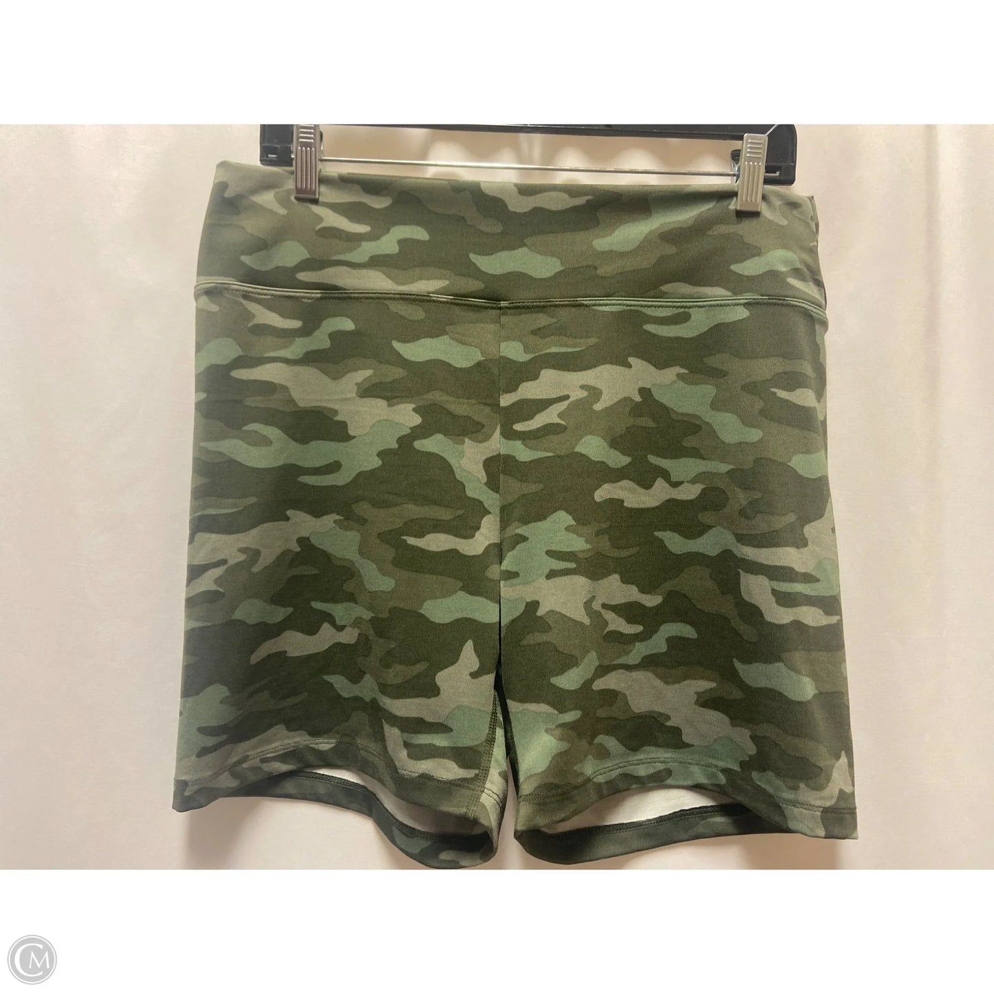 Athletic Shorts By Pink In Camouflage Print, Size: Xl