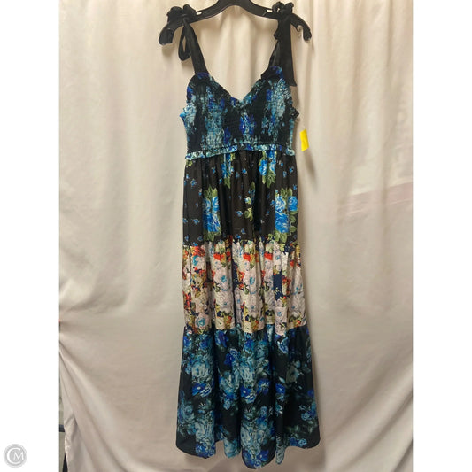 Dress Casual Maxi By Clothes Mentor In Multi-colored, Size: L