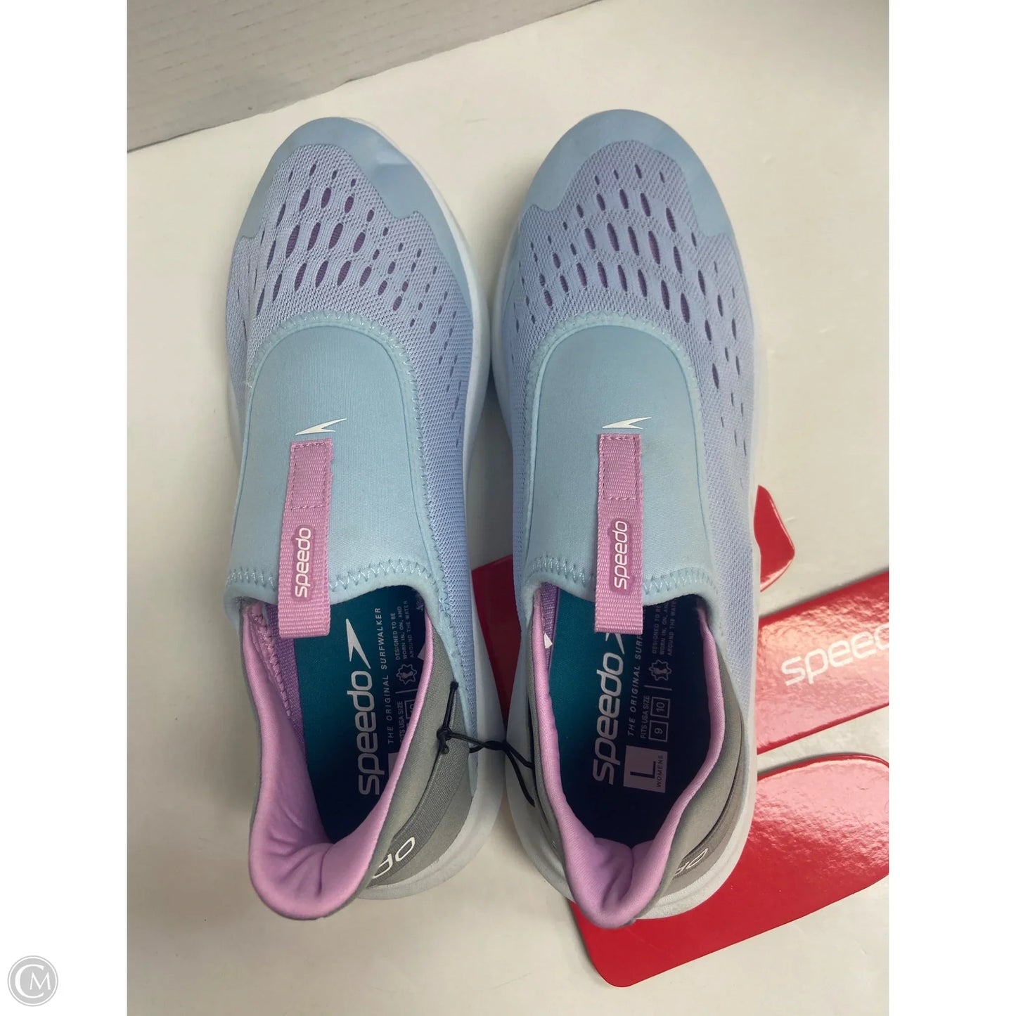 Shoes Flats By Speedo In Blue, Size: 9