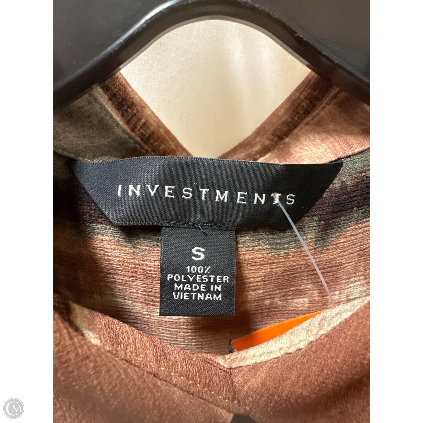 Top Sleeveless By Investments In Pink, Size: S