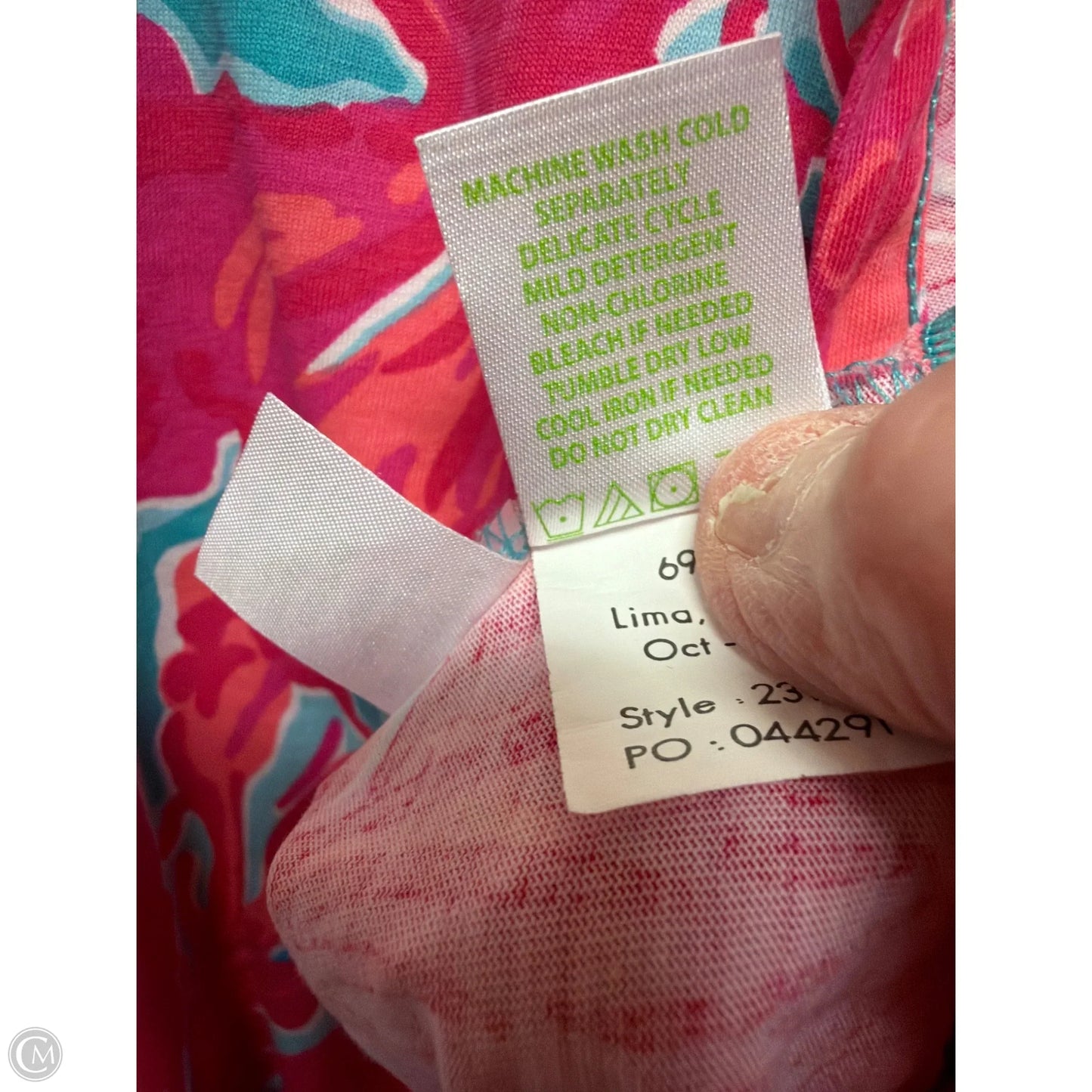 Dress Designer By Lilly Pulitzer In Pink, Size: M