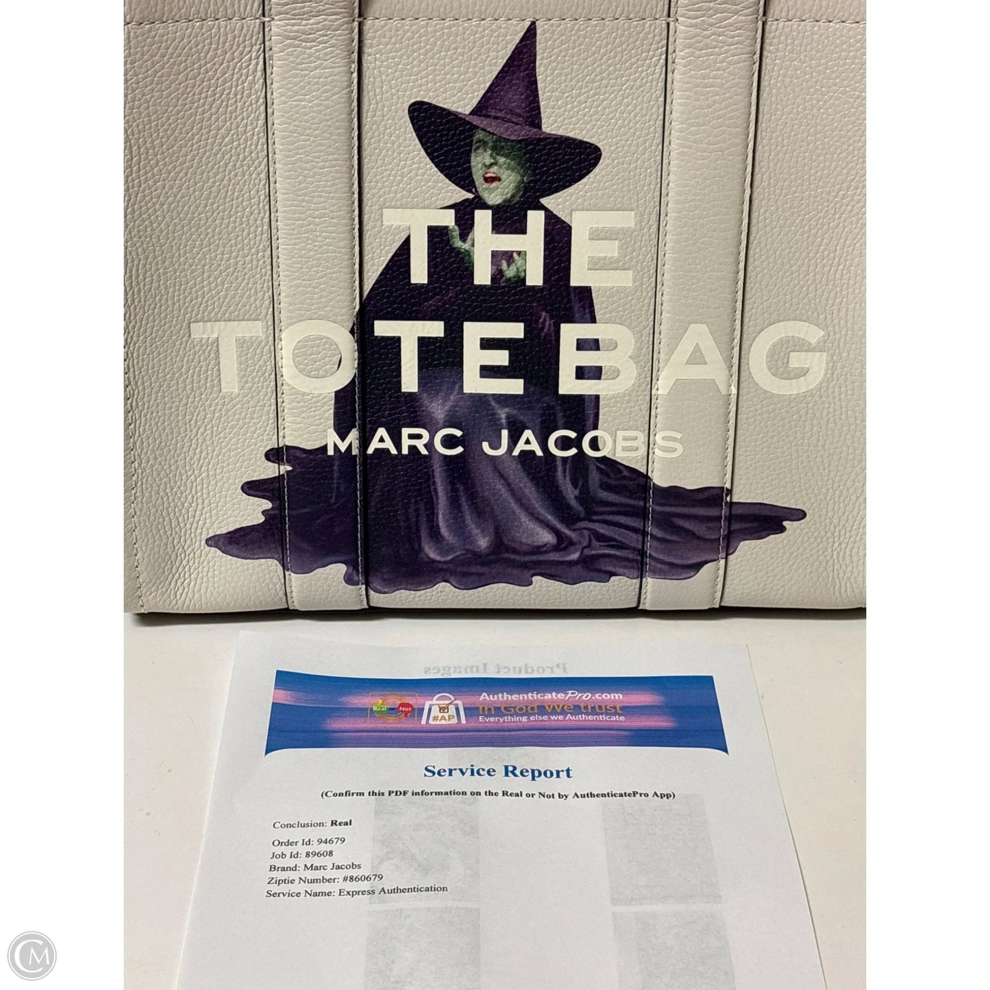 Handbag Luxury Designer By Marc Jacobs, Size: Large
