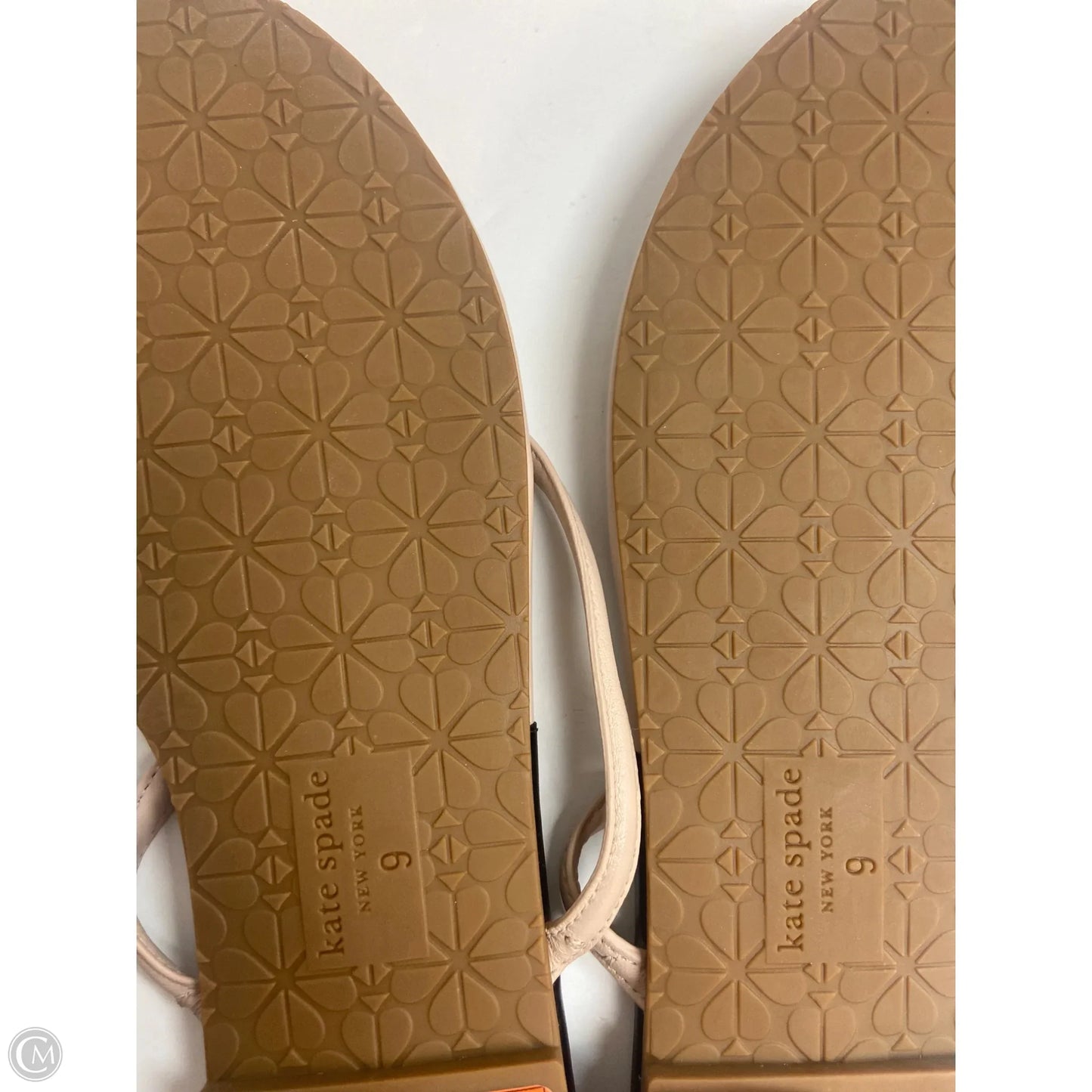 Sandals Designer By Kate Spade In Black & Tan, Size: 9