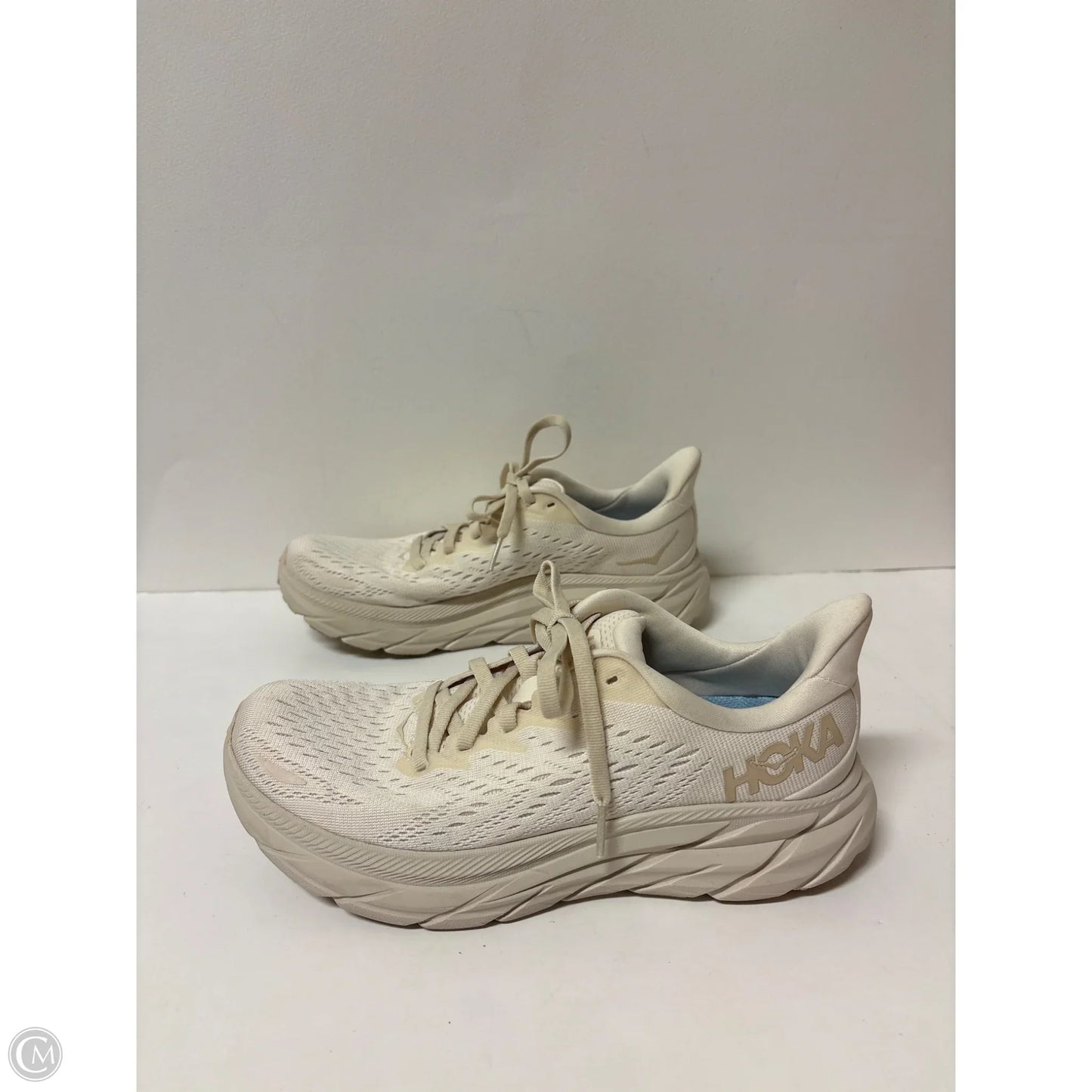Shoes Athletic By Hoka In Cream, Size: 6.5