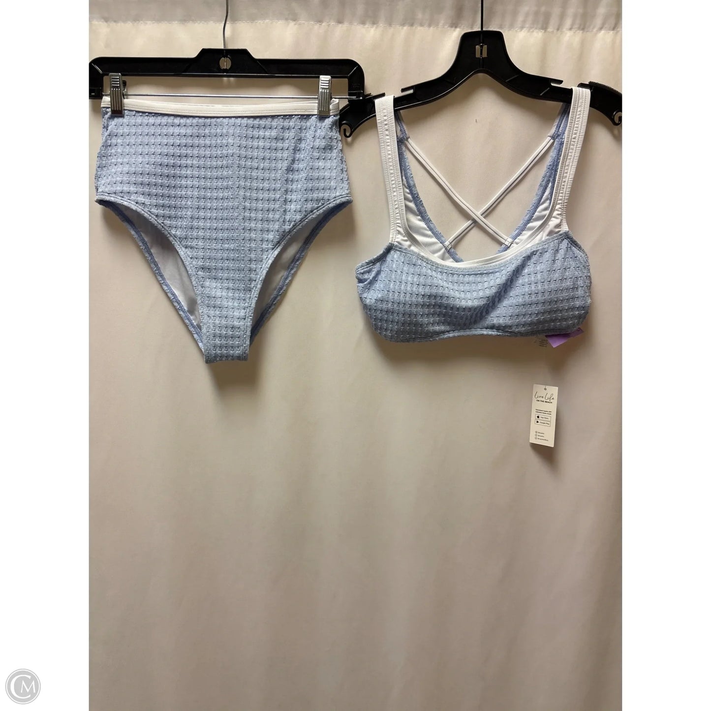 Swimsuit 2pc By Cupshe In Blue, Size: S