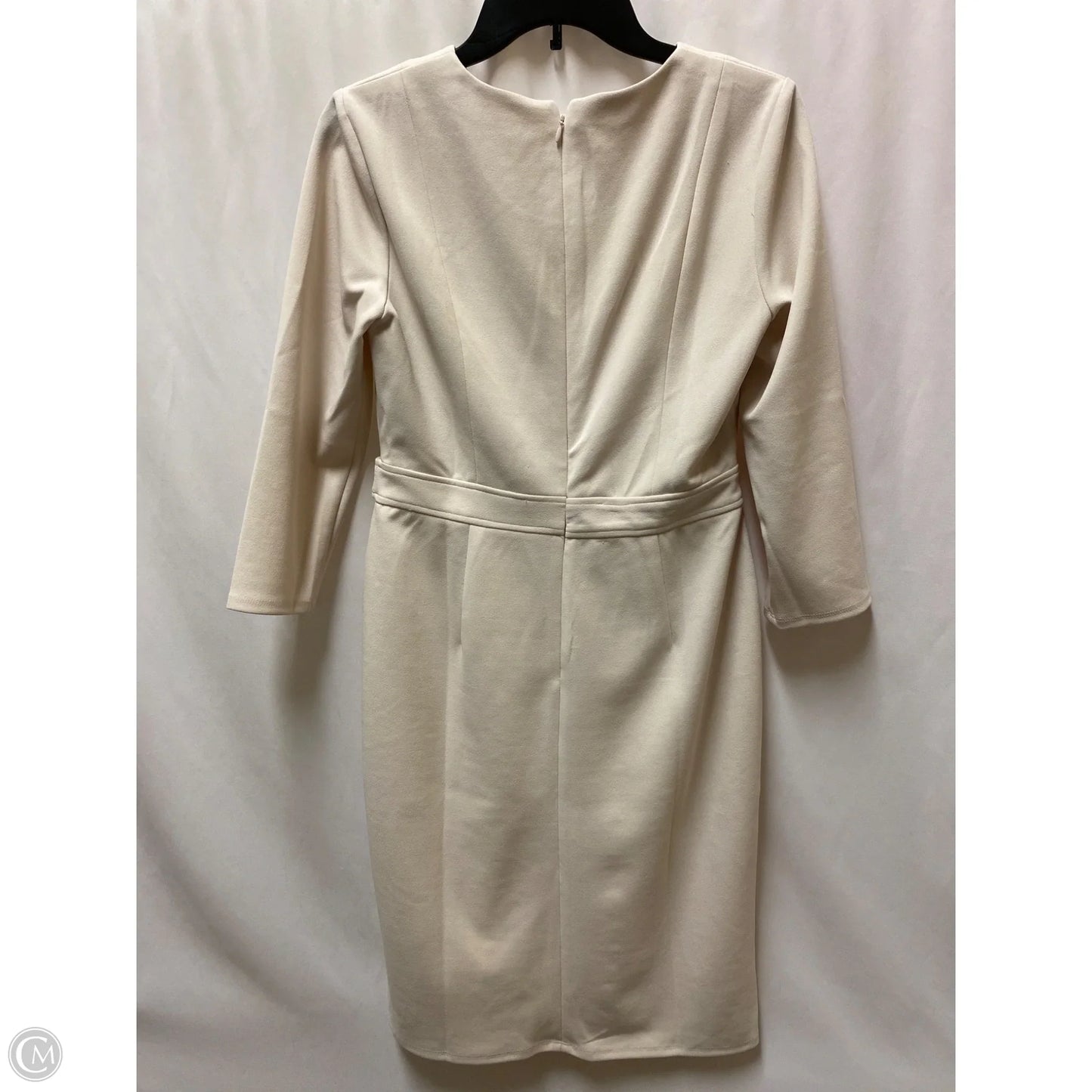 Dress Casual Maxi By London Style In Cream, Size: M