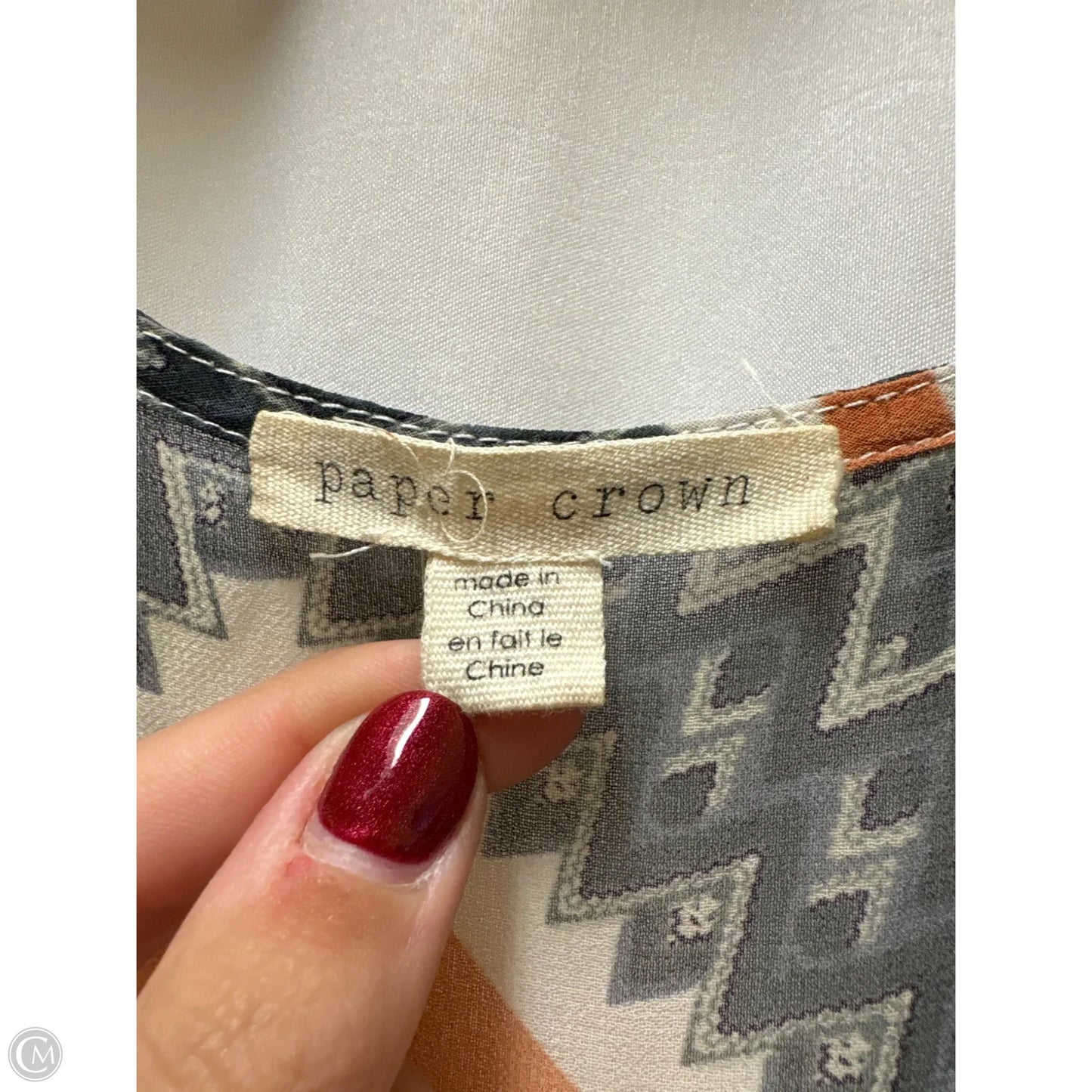 Dress Casual Midi By Paper Crown In Orange, Size: S