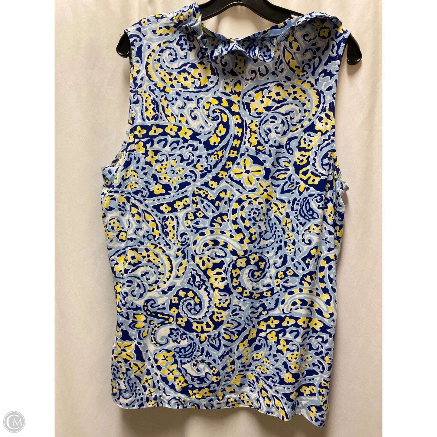 Top Sleeveless By Crown And Ivy In Blue, Size: Xl
