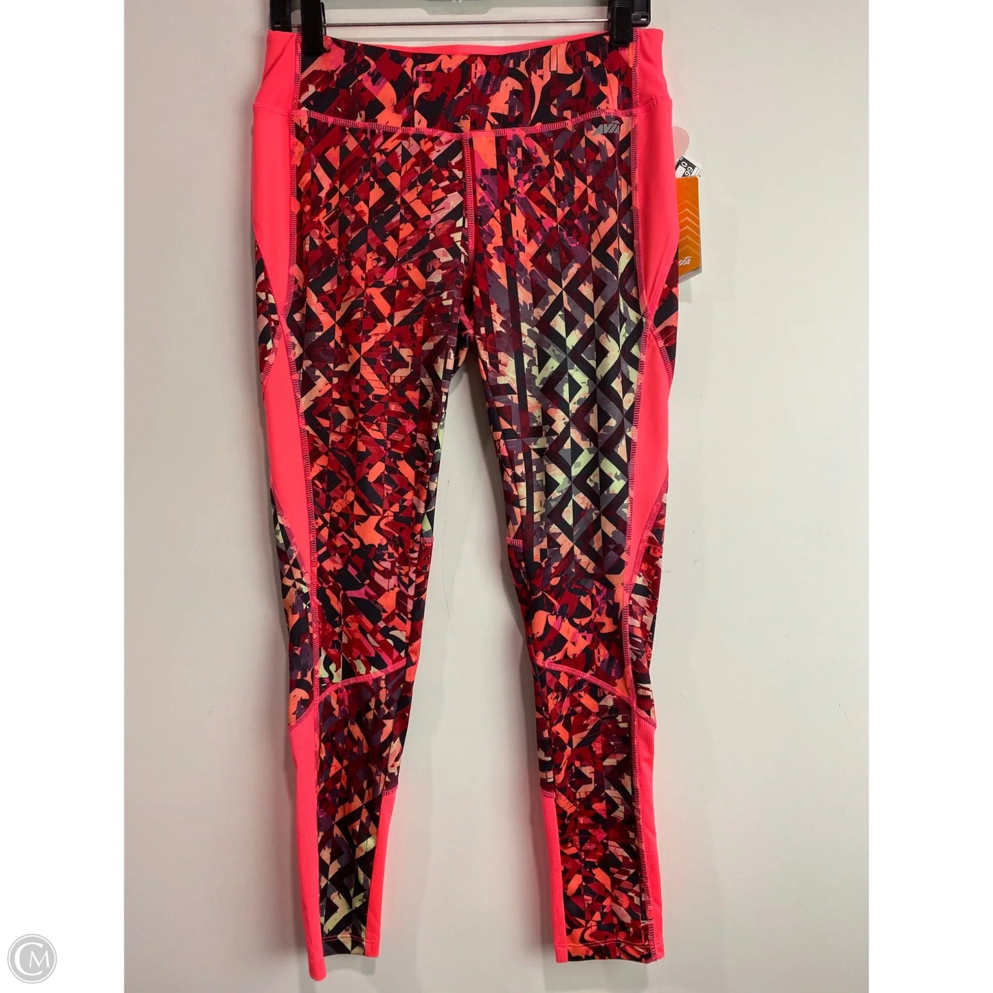 Athletic Leggings By Avia In Pink, Size: M