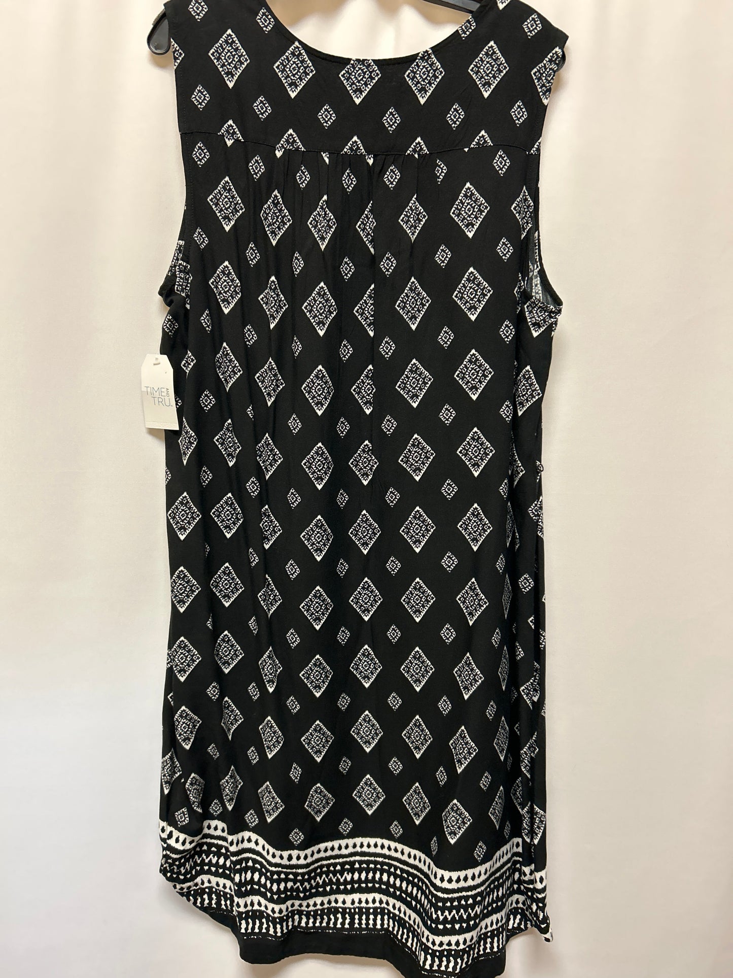 Dress Casual Midi By Time And Tru  Size: 2x