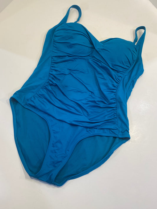 Teal Swimsuit Liz Claiborne, Size Xl