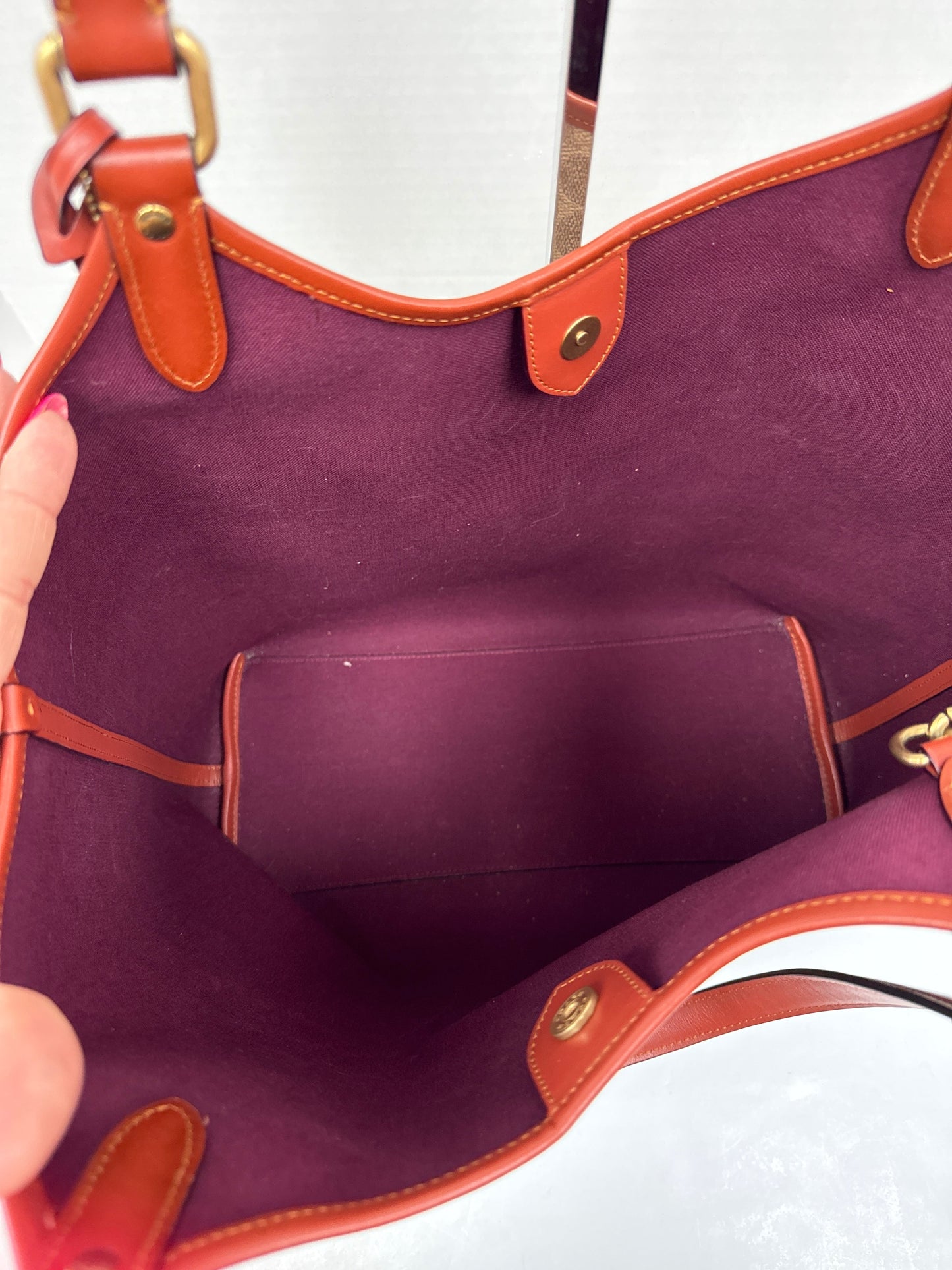 Handbag Designer Coach, Size Medium