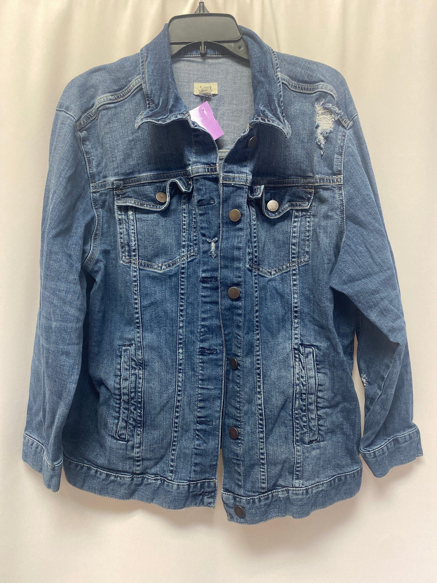 Blue Denim Jacket Denim Ana, Size L