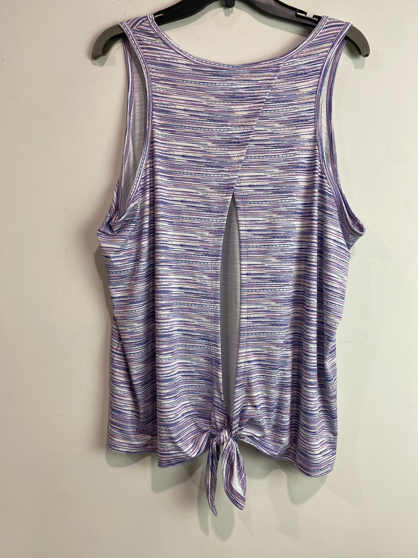 Athletic Tank Top By Zelos In Purple, Size: XXL