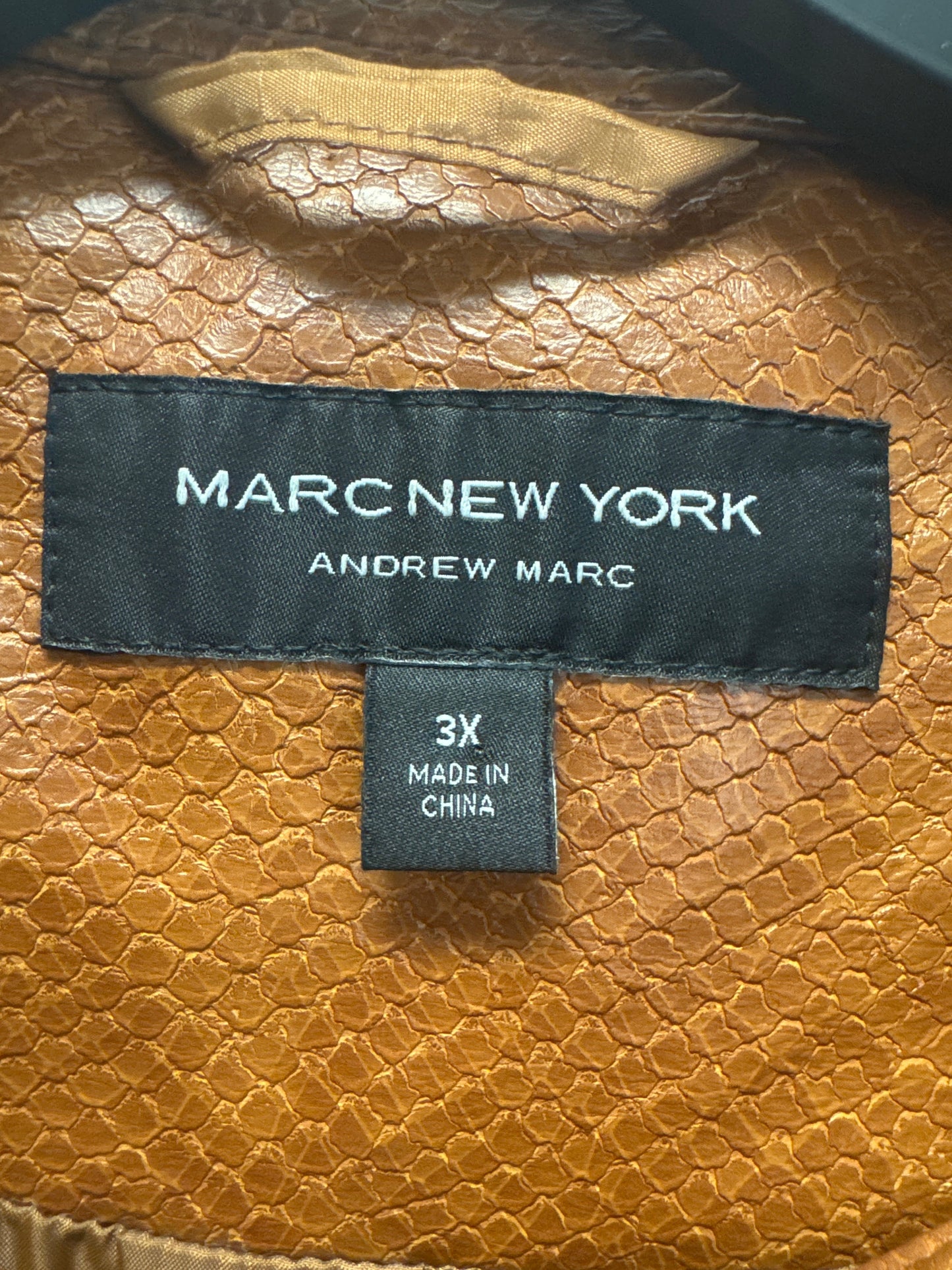 Jacket Other By Marc New York In Brown, Size: 3x