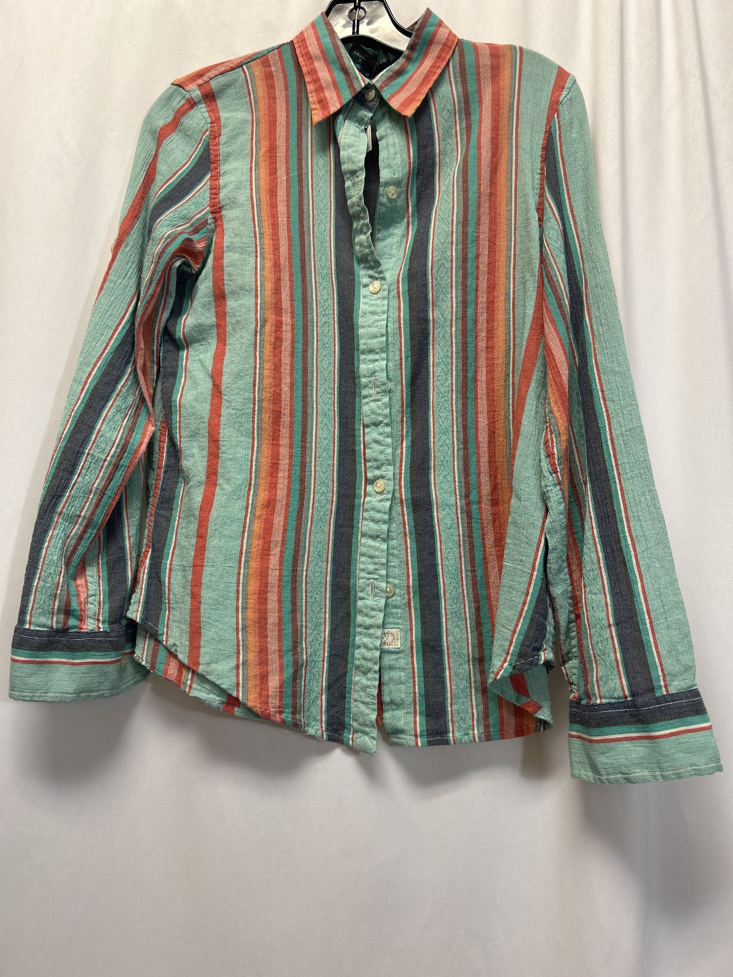 Top Long Sleeve By Lauren By Ralph Lauren  Size: M