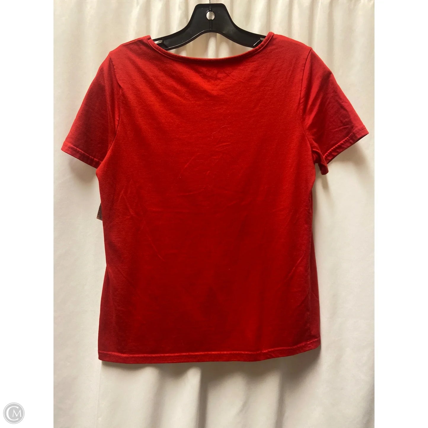 Top Short Sleeve By Breckenridge In Red, Size: S