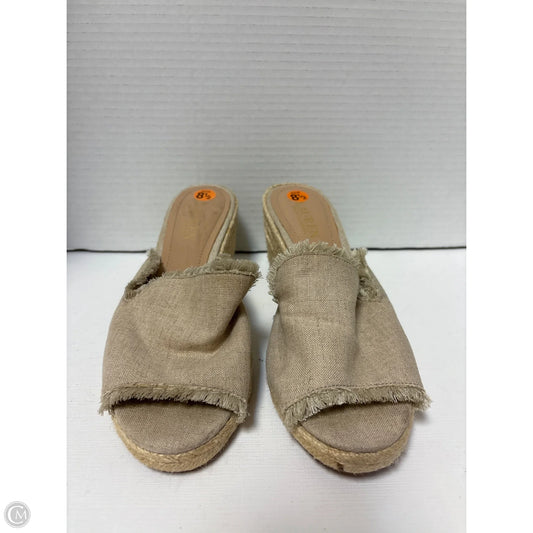Shoes Heels Block By Ralph Lauren In Tan, Size: 8.5