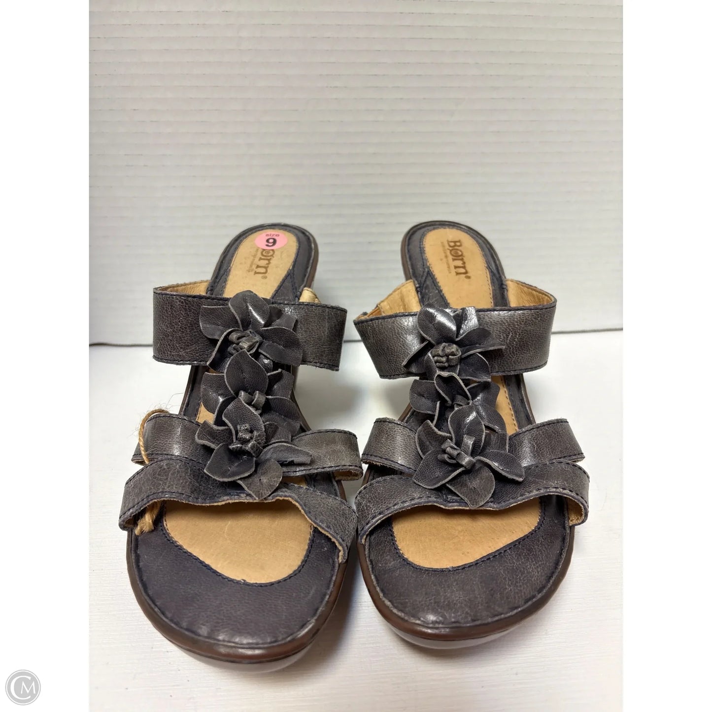 Sandals Heels Block By Born In Blue, Size: 9