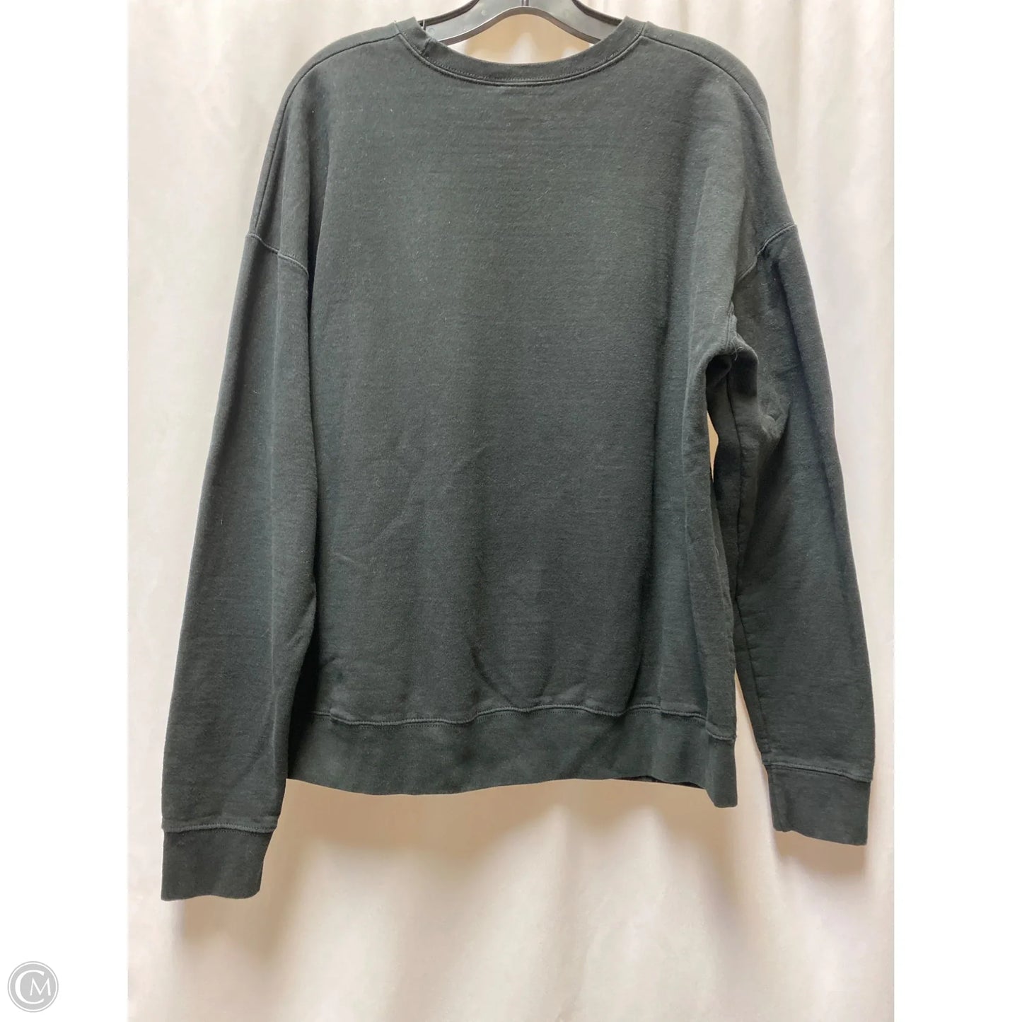 Sweatshirt Crewneck By Tultex In Black, Size: L