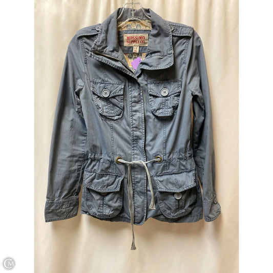 Jacket Denim By Mossimo In Blue, Size: S