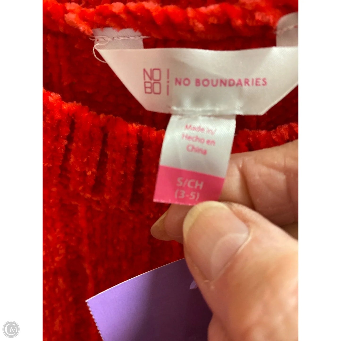 Sweater By No Boundaries In Red, Size: S