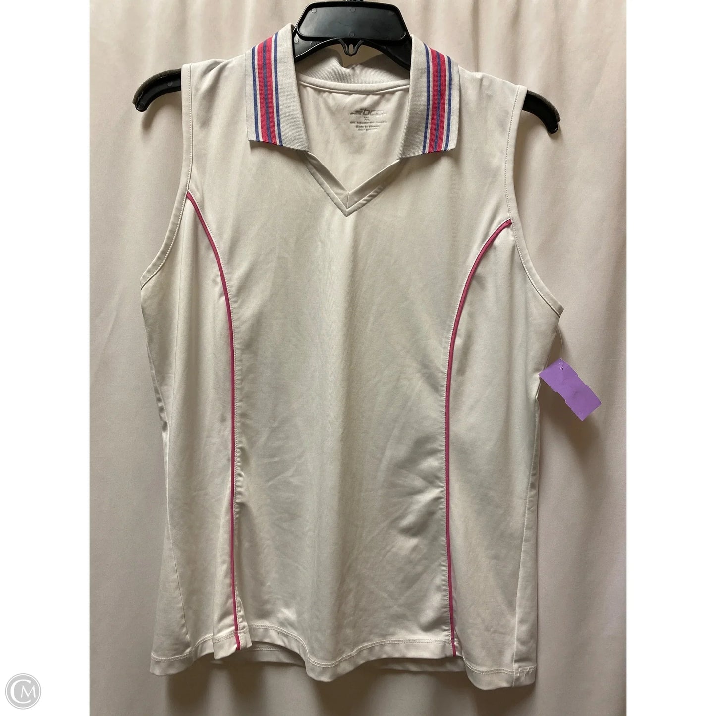 Athletic Tank Top By Bcg In White, Size: Xl