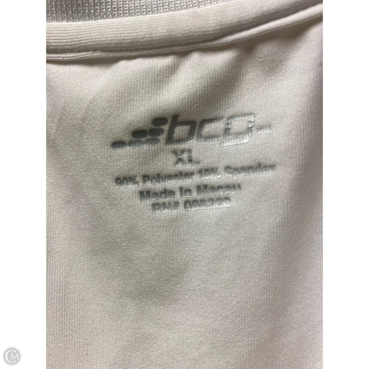 Athletic Tank Top By Bcg In White, Size: Xl