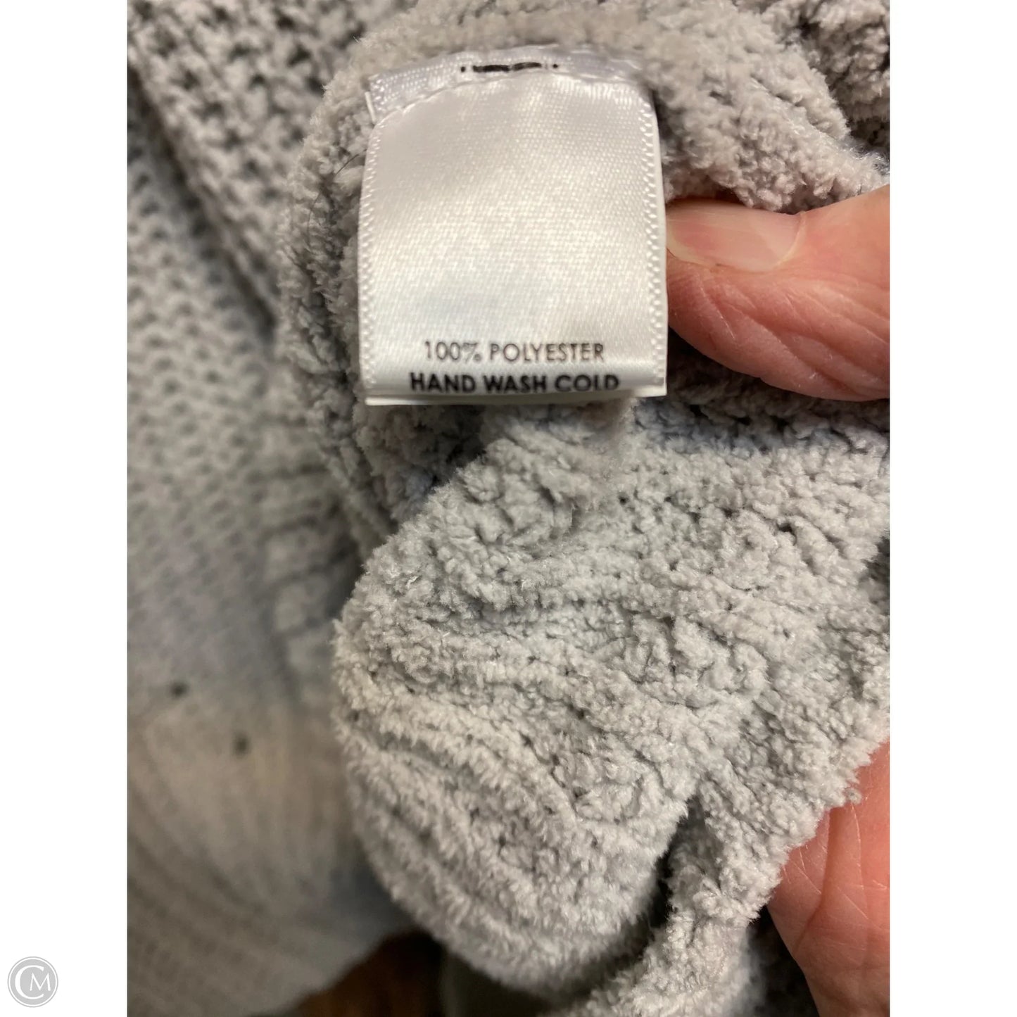 Sweatshirt Collar By New Directions In Grey, Size: M