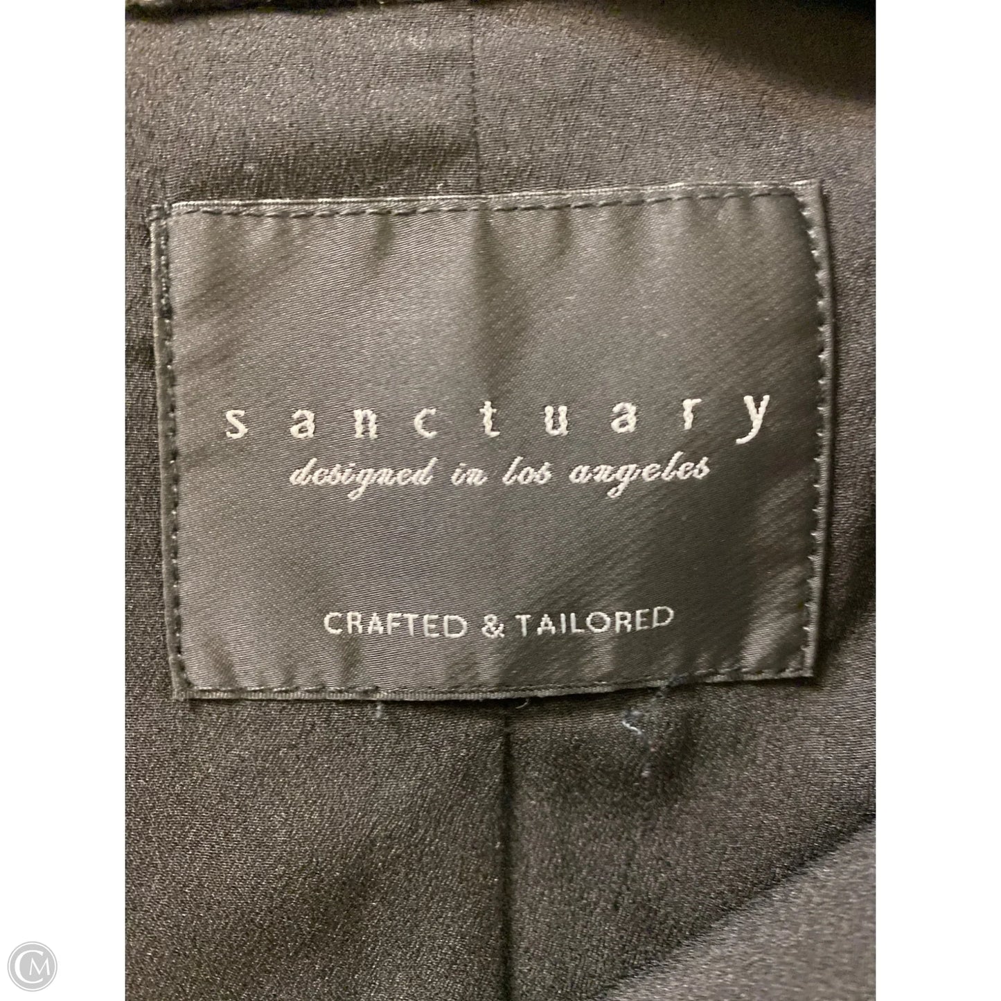 Jacket Faux Fur & Sherpa By Sanctuary In Black, Size: L