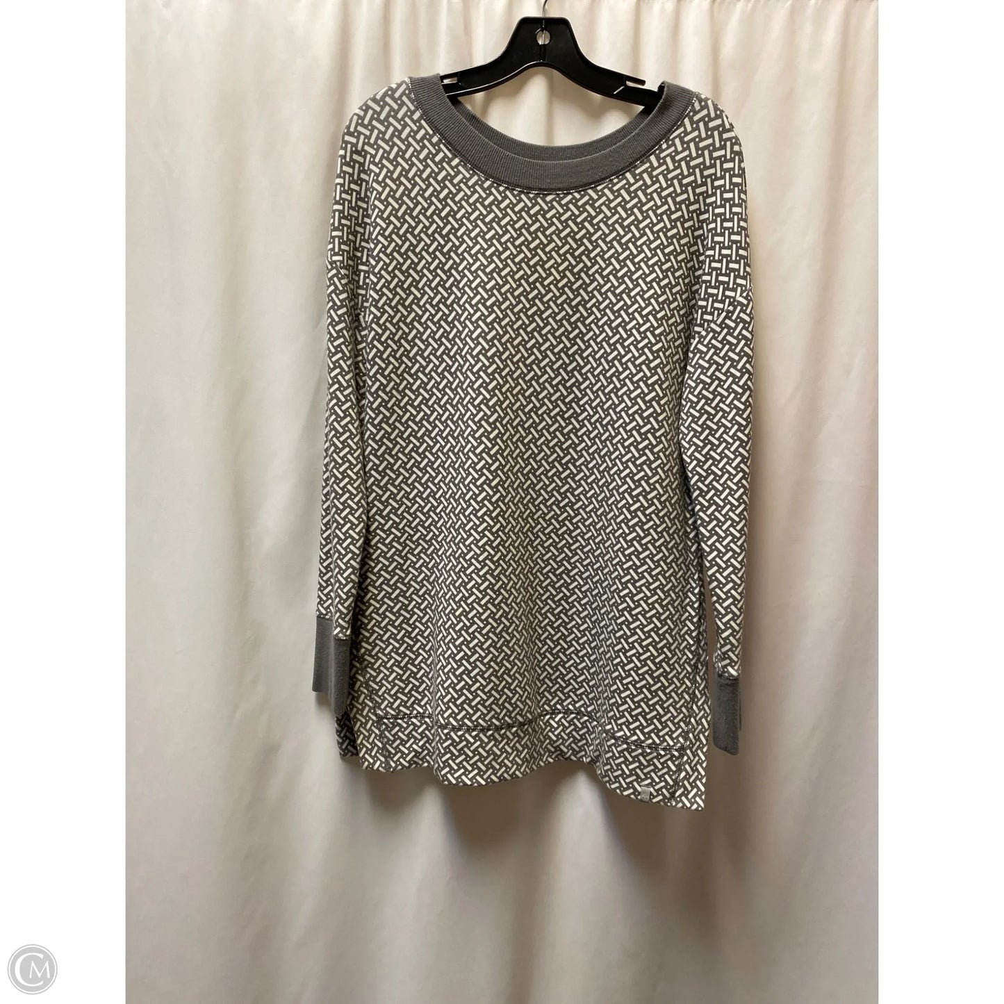 Sweater By Talbots In Grey, Size: M