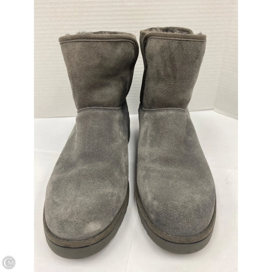 Boots Designer By Ugg In Grey, Size: 8.5