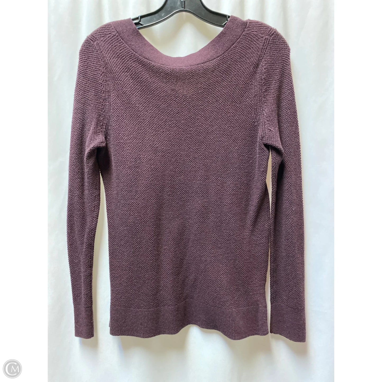 Sweater By Gap In Maroon, Size: S