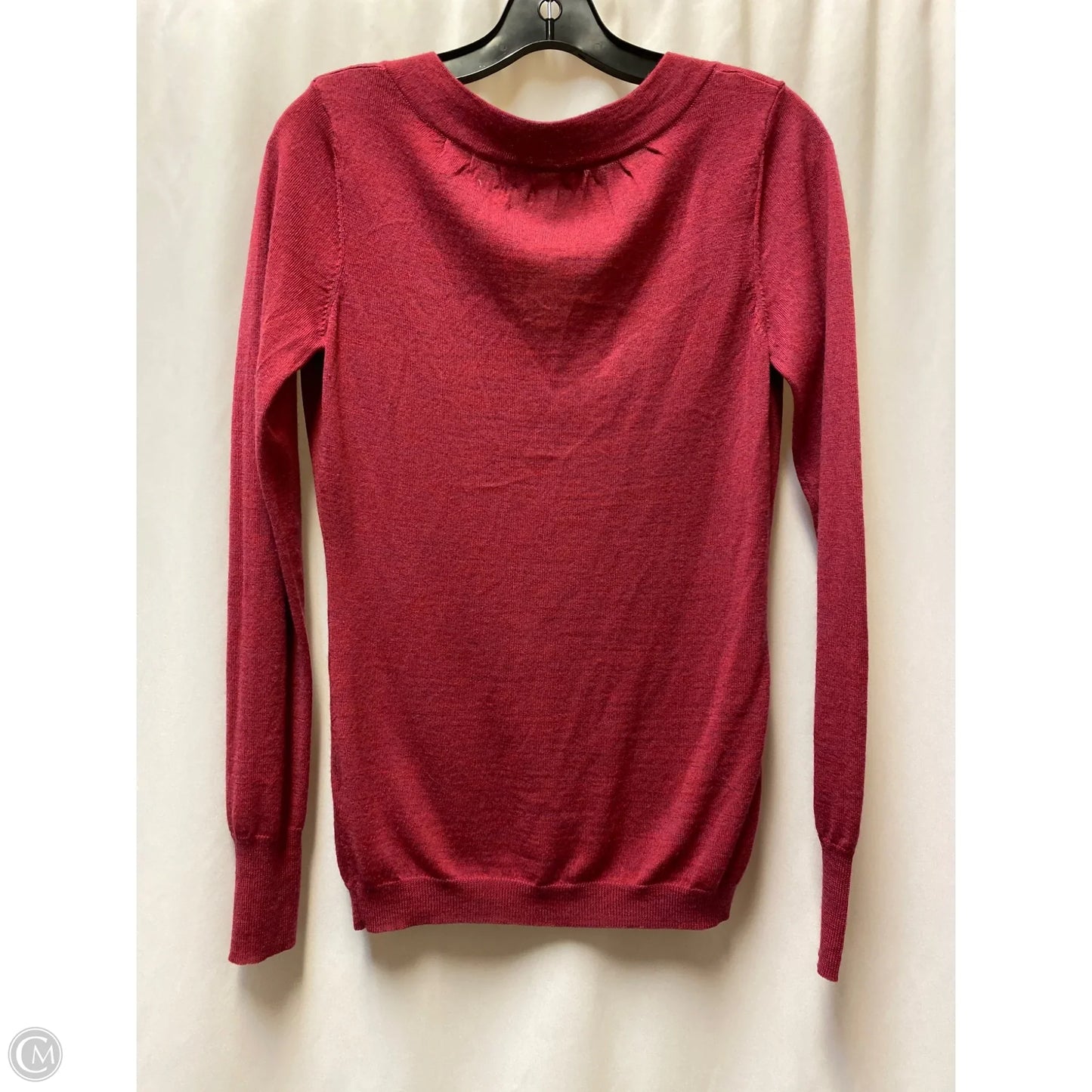 Sweater By Limited In Maroon, Size: M