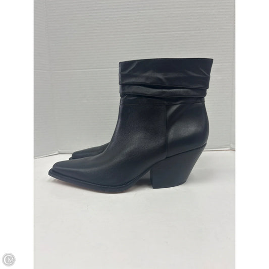 Boots Ankle Heels By Vince Camuto In Black, Size: 8.5