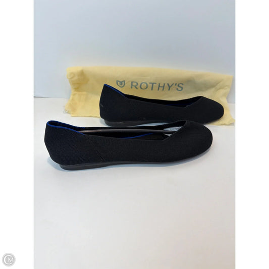 Shoes Flats By Rothys In Black, Size: 8