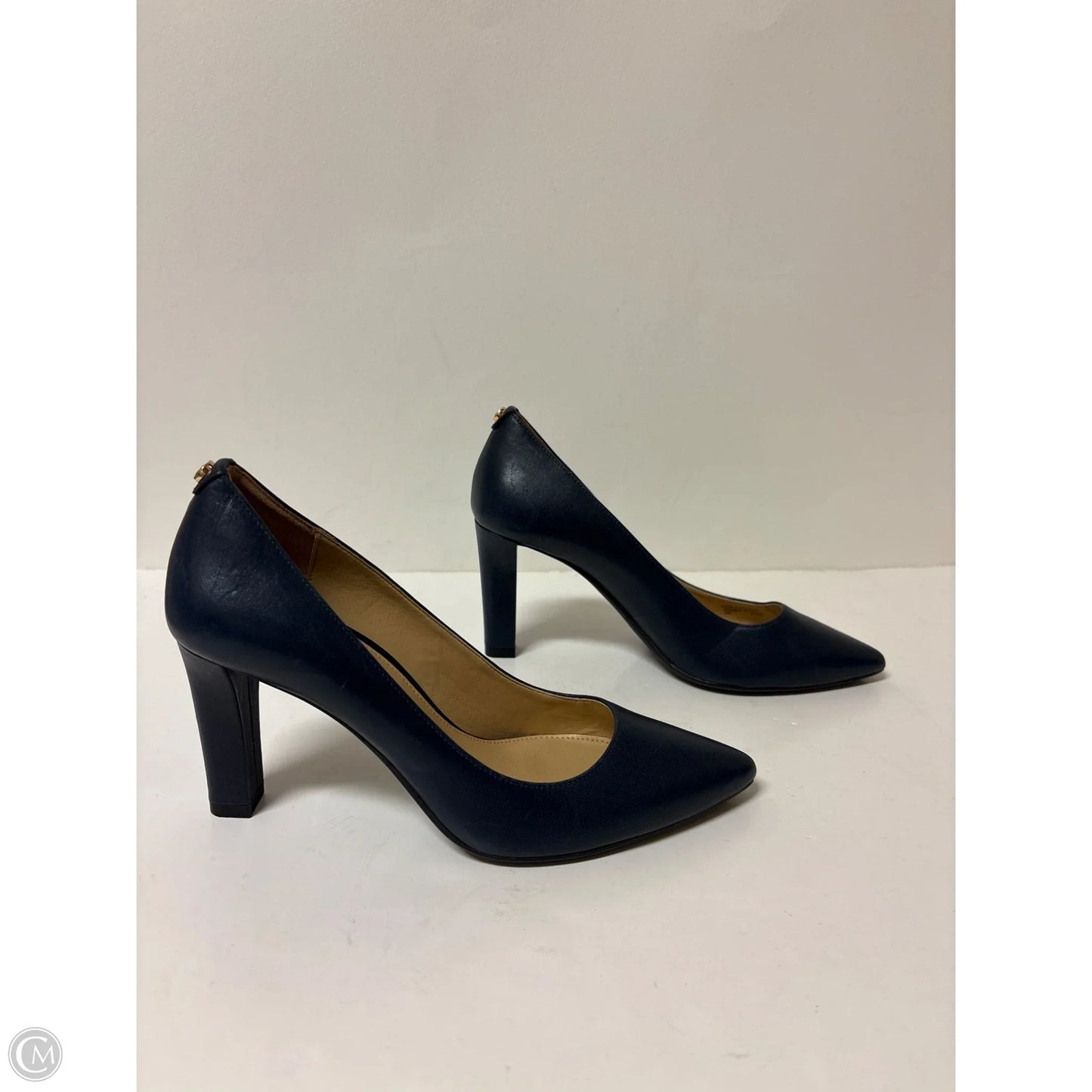 Shoes Heels Kitten By Michael By Michael Kors In Navy, Size: 6