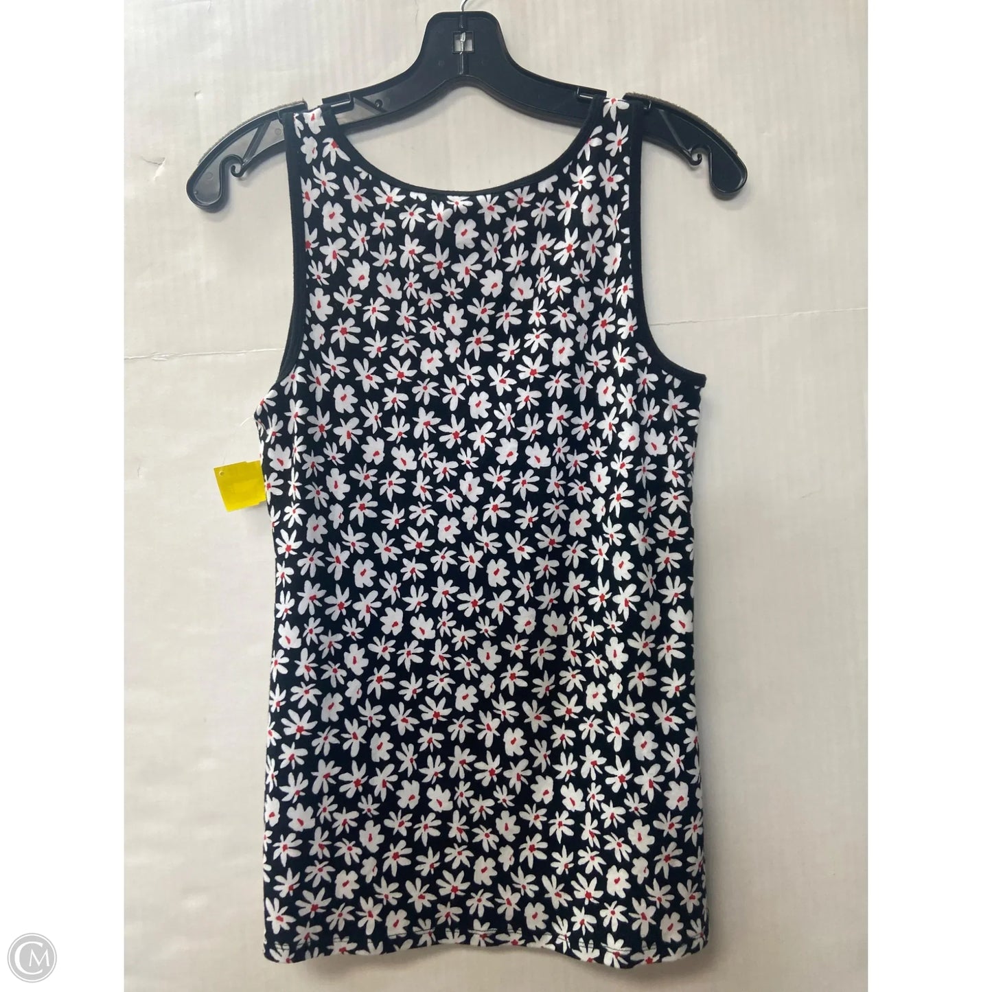 Top Sleeveless By Cato In Black, Size: S